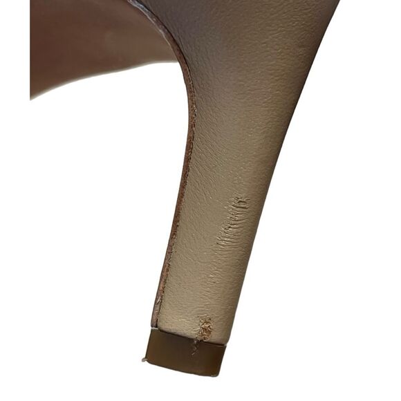 VINCE | Nude Tiana Point Toe Leather Pumps 7 - Picture 11 of 11